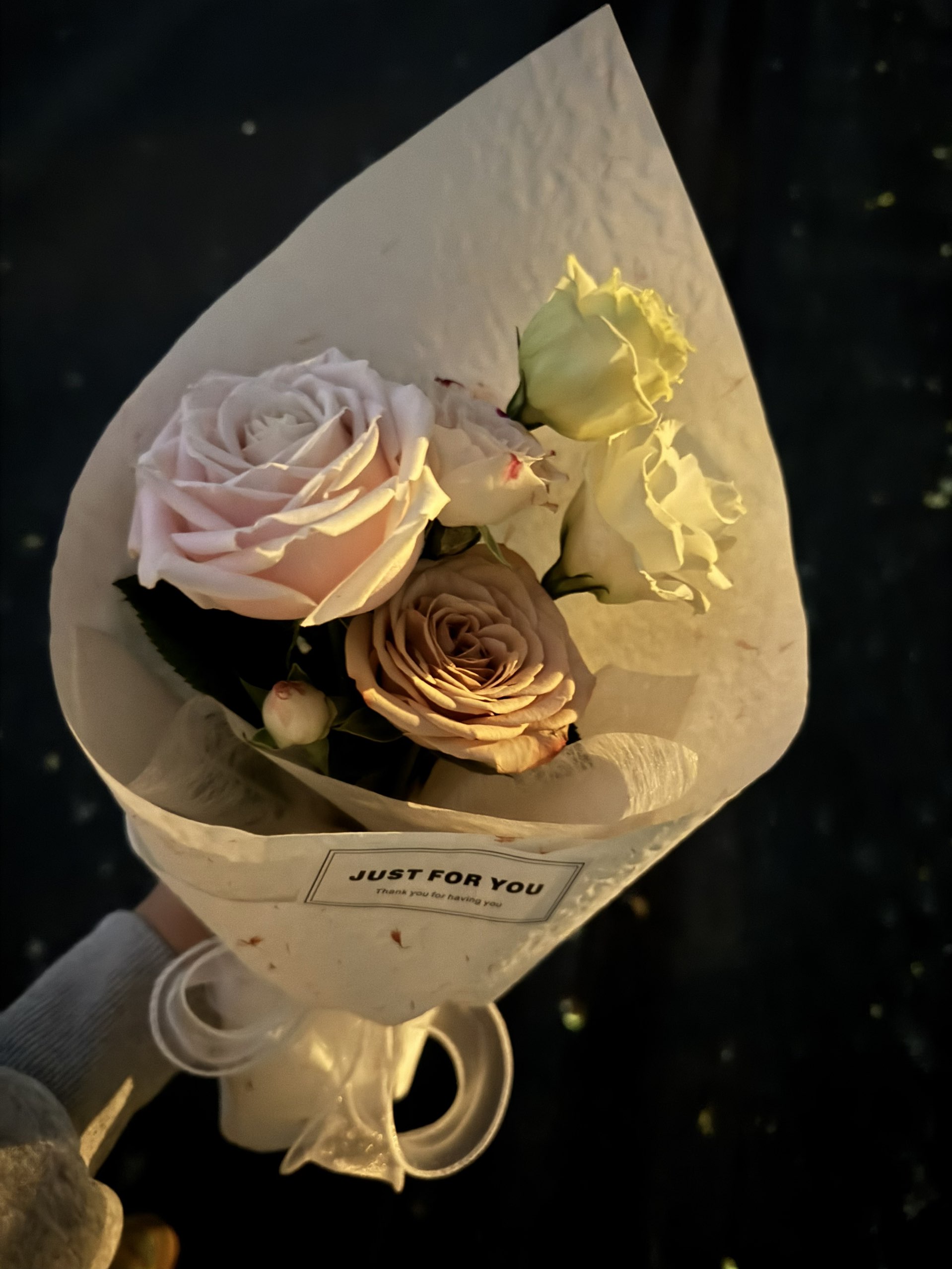 Flowers in the night
