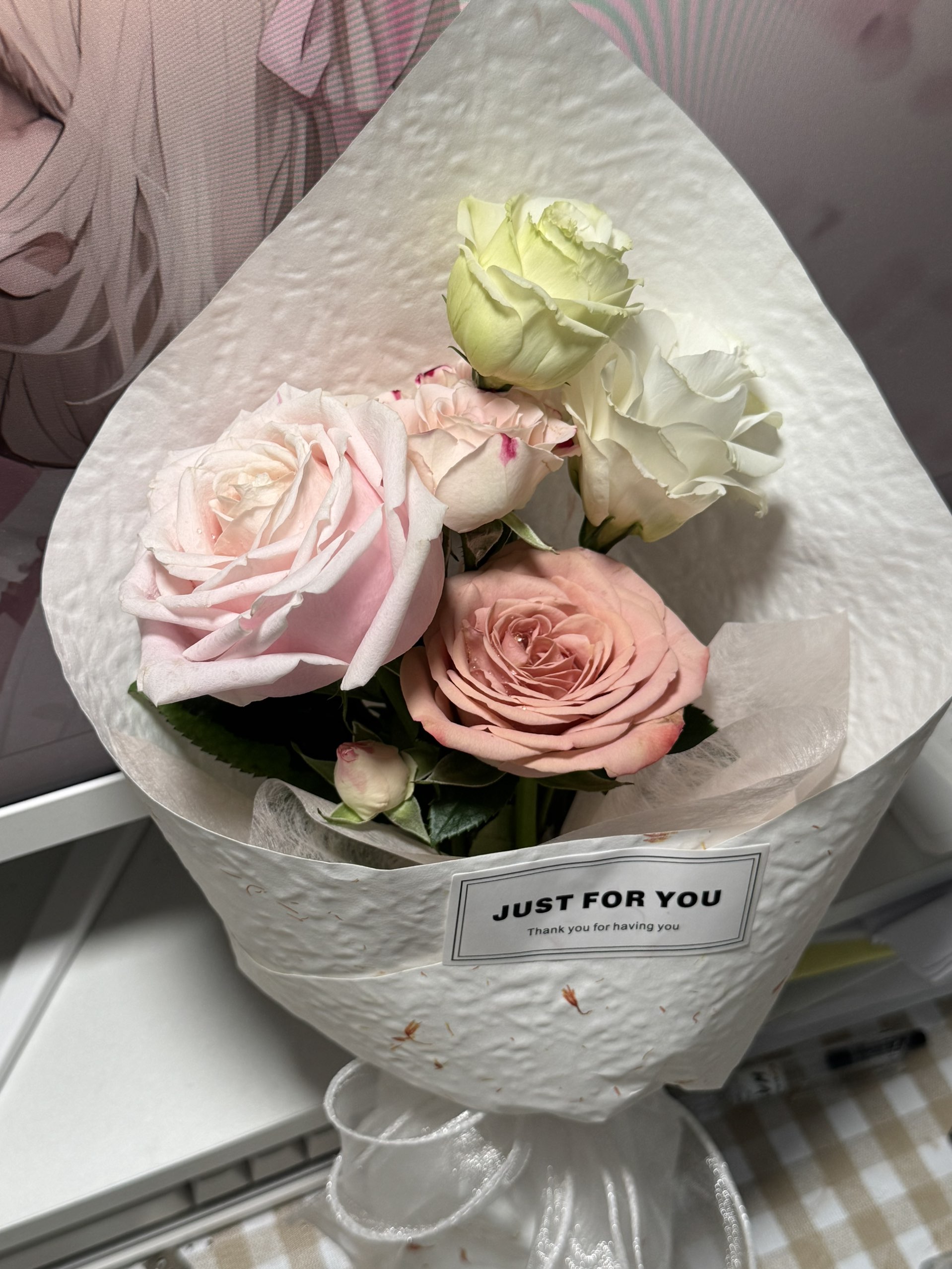 Flowers in the dorm